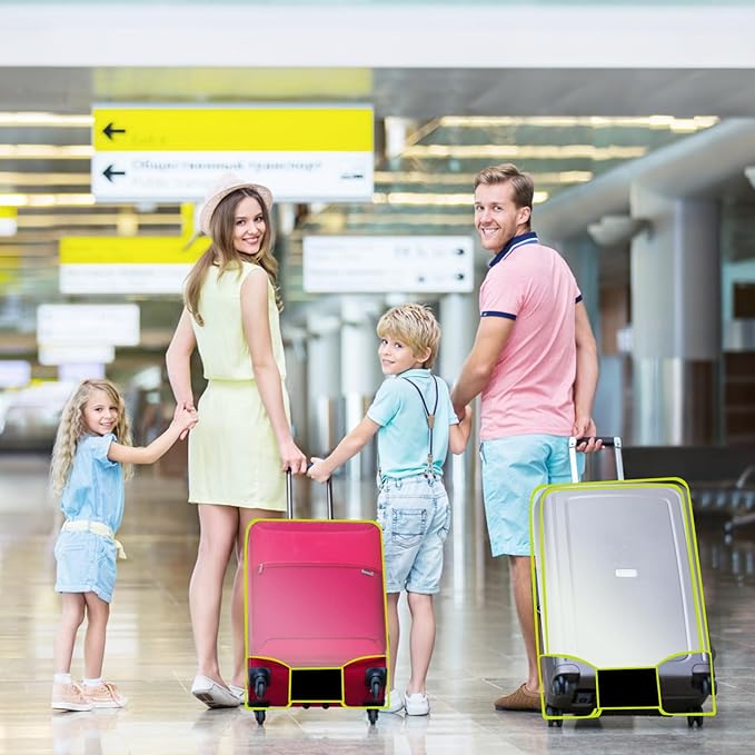 3 Pcs Thicken Clear Luggage Cover Protector - Image 7