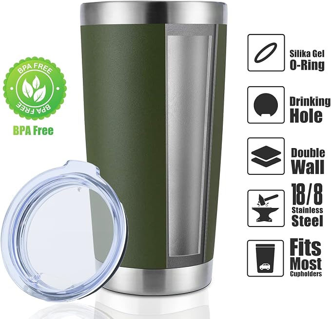 DOMICARE 20oz Stainless Steel Tumbler Bulk - Image 2