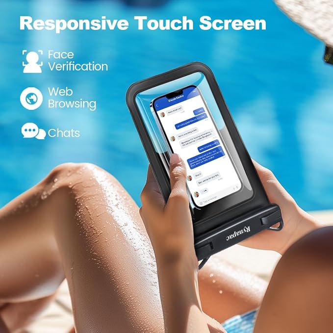 Large Waterproof Phone Pouch Bag - Image 3