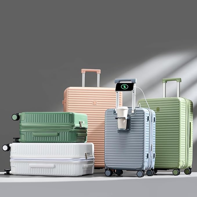 Hard Shell Suitcases Travel Expandable Luggage, 24 Inch Check in Luggage - Image 13