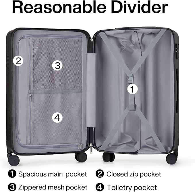Hanke 29 Inch Luggage Suitcases - Image 5