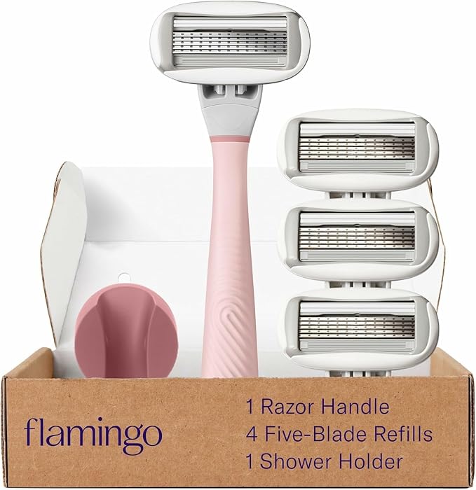 Flamingo Shaving Razor Set for Women by Flamingo