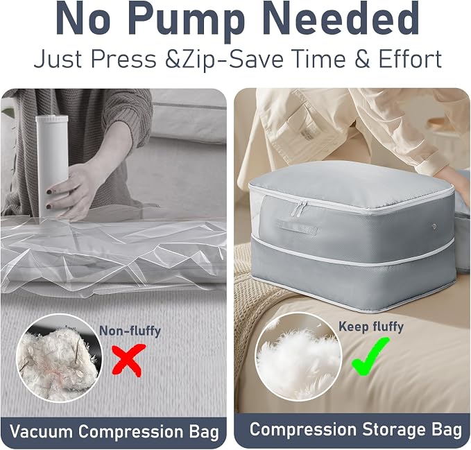DIMJ Comforter Storage Bag 6 Pack - Image 3