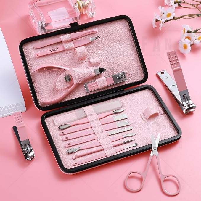 Women' Manicure Set Pedicure Kit Nail Clippers Set Fingernail Clipper Set - Image 5