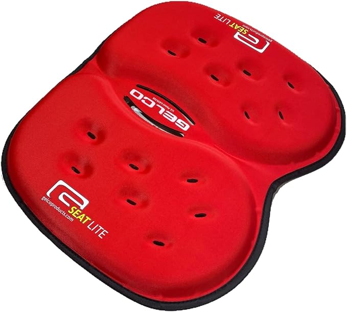 LITE Travel Gel Foam Cushion | Back Pain, Pressure Relief | Relieves Tailbone - Image 8