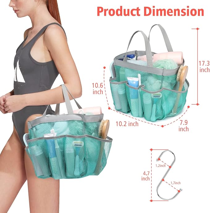 F-color Mesh Shower Caddy Portable - Image 5