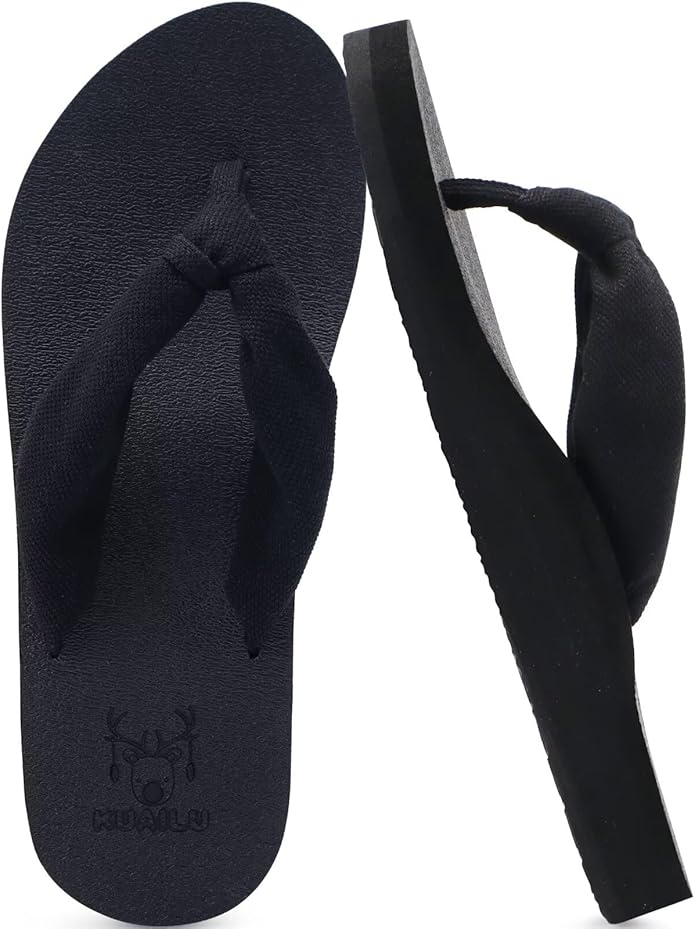 KuaiLu Flip Flops for Women by KuaiLu