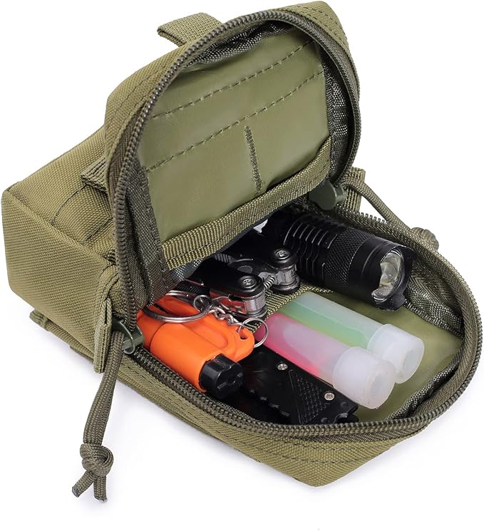 Tactical Molle EDC Pouch Cellphone Pouch Holder Utility Gadget Organizer Bag - Image 3