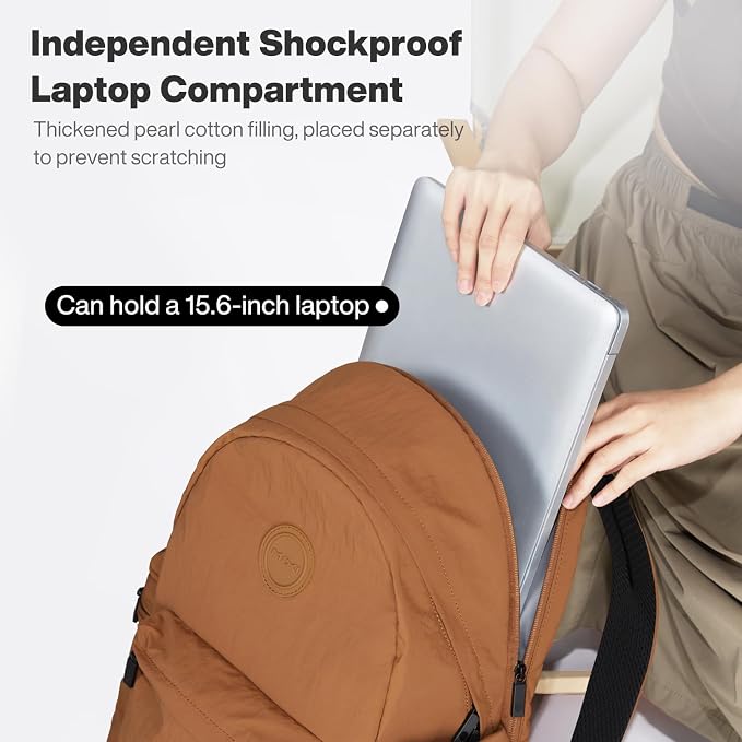 mixi Outdoor Lightweight Backpack Casual Carry On Laptop Backpack Travel Bookbag - Image 5