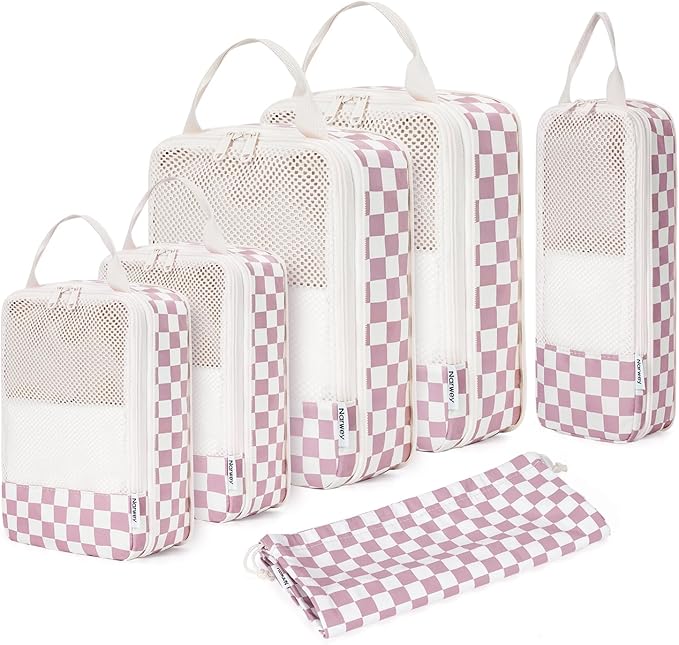 Narwey 6 Set Compression Packing Cubes by Narwey