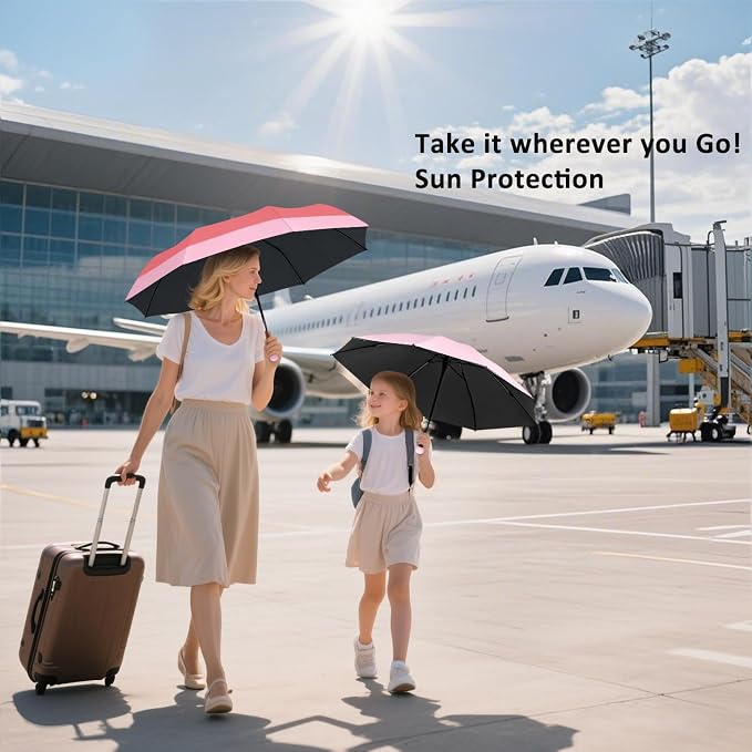 BAODINI Travel Mini Umbrella for Purse - Image 5