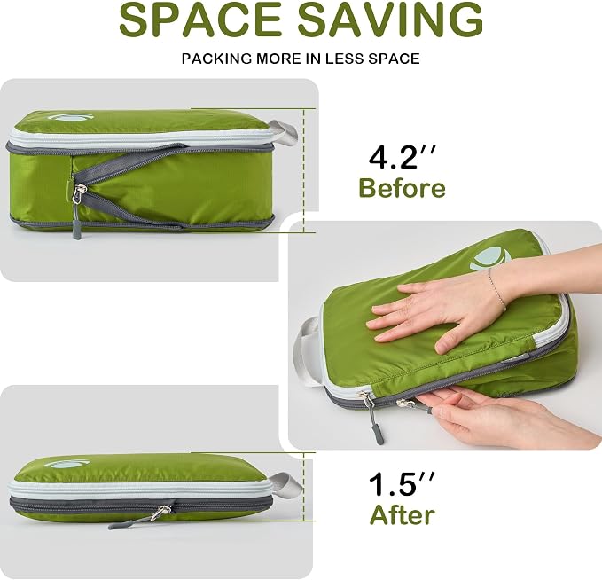 Cipway Compression Packing Cubes, Ultralight Luggage Organizer Bags - Image 3