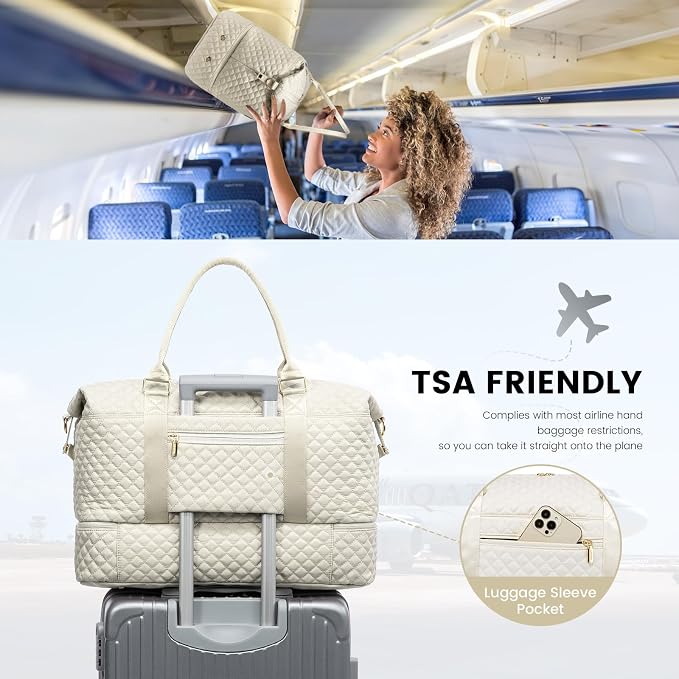 LOVEVOOK Travel Duffle Bag, Weekender Bags - Image 3