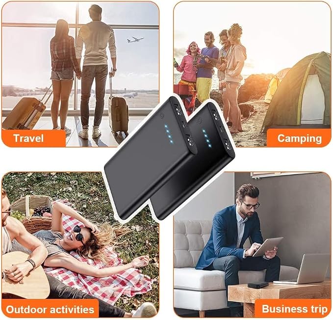 Portable Charger Power Bank 10000mAh, Ultra Slim Portable Phone Charger - Image 6