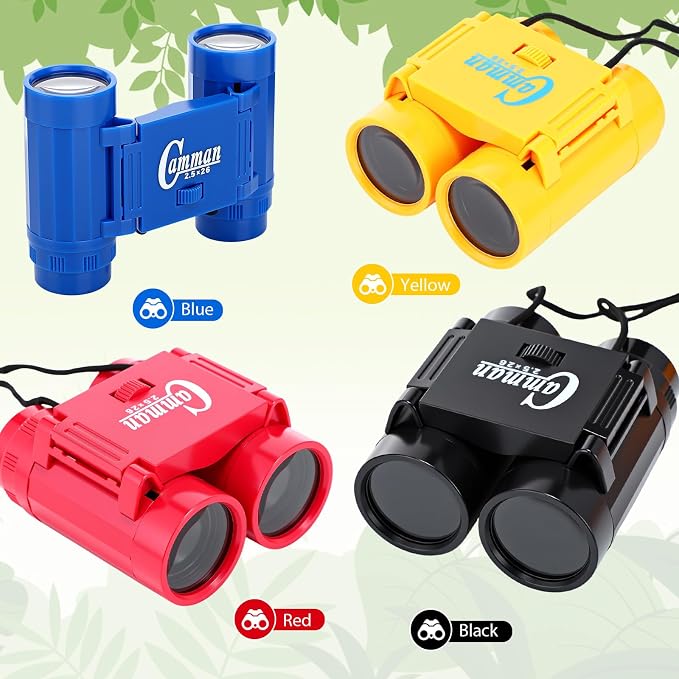 12 Set Binocular Compass Magnifying Glass Set Christmas Birthday Gift Small - Image 6