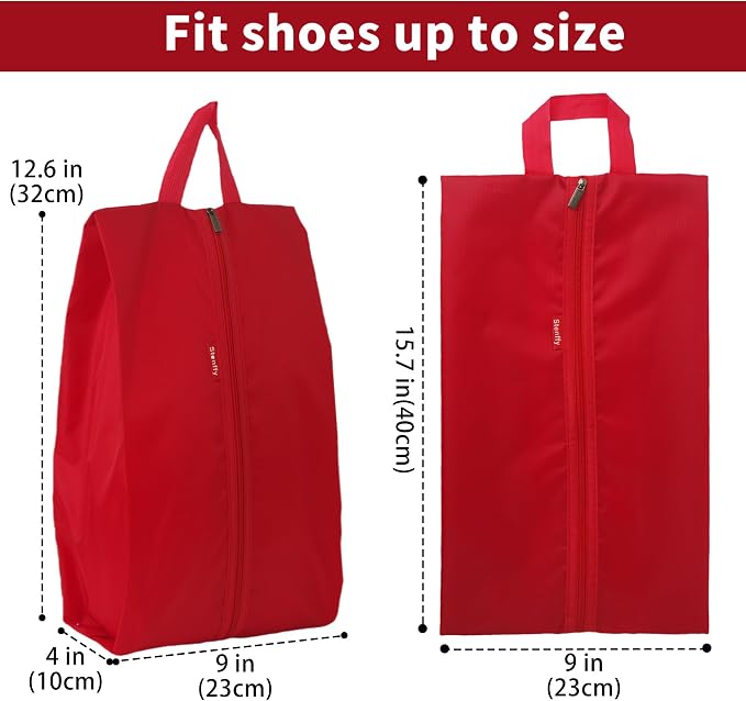 6pcs Portable Shoe Organizer, Travel Pouches - Image 3