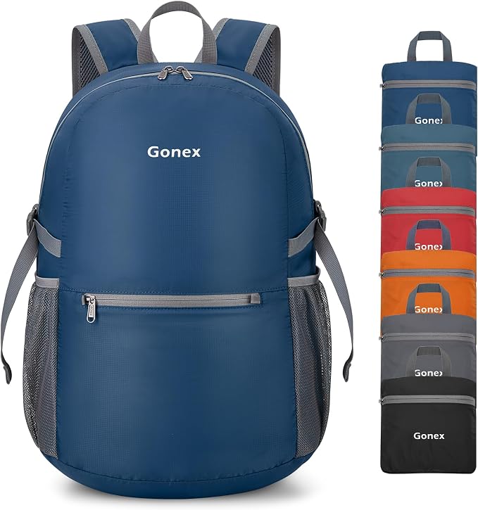 Gonex 30L Ultra Lightweight Packable Backpack, Handy Foldable Daypack by Gonex