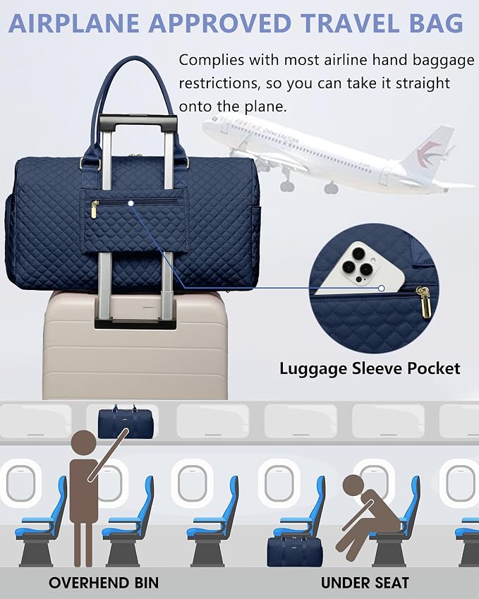 Weekender Travel Duffle Bag for Women - Image 6