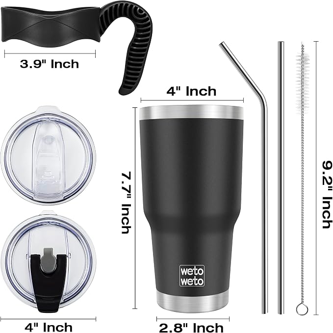 WETOWETO 30oz Insulated Tumbler - Image 3