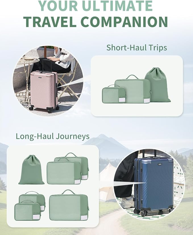 ECOHUB 4 Set /6 Set Packing Cubes - Image 8