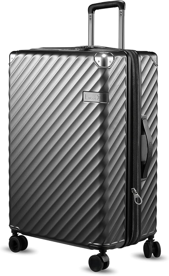 LUGGEX Luggage with Spinner Wheels, Polycarbonate Expandable Hard Shell Suitcase by LuggeXLUGGAGE