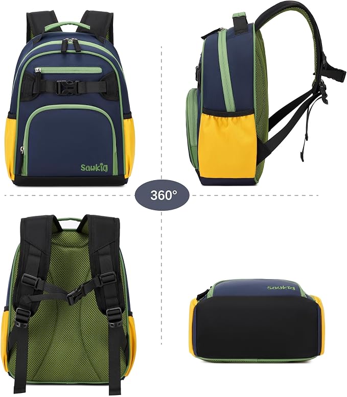 Cute Mini Toddler Backpacks for Boys 2-4 Little Kids Backpack Preschool Bookbag - Image 2