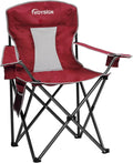 Mesh Folding Camping Chairs for Adults, Oversized Portable Outdoor Chairs by VOYSIGN
