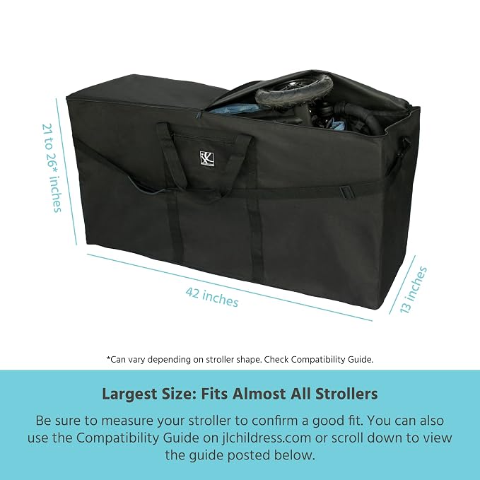 J.L. Childress Standard & Dual Stroller Bag - Image 5