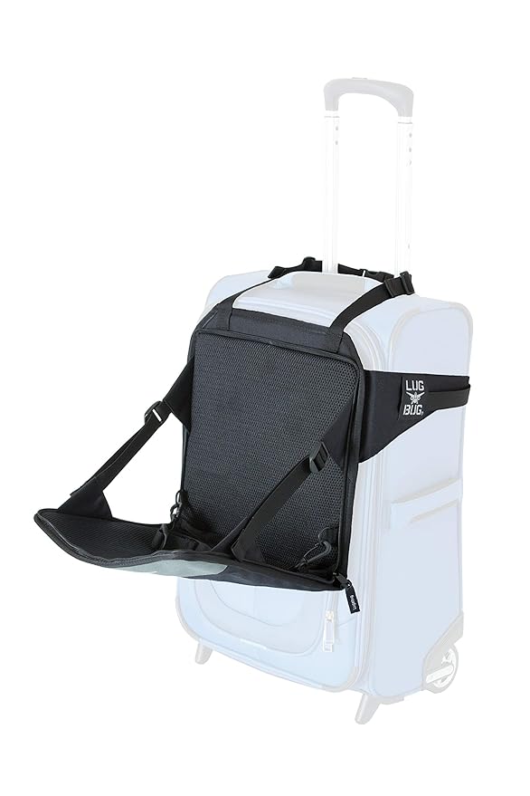 Travel Seat for Kids, The Original and Patented Ride-On Suitcase for Toddlers by Lugabug