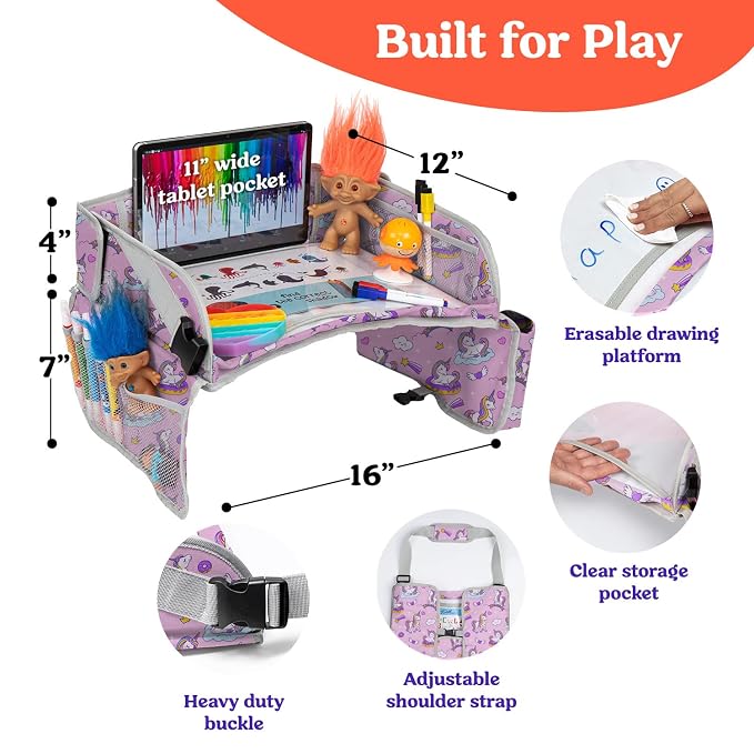 PILLANI Kids Travel Tray for Car - Image 4
