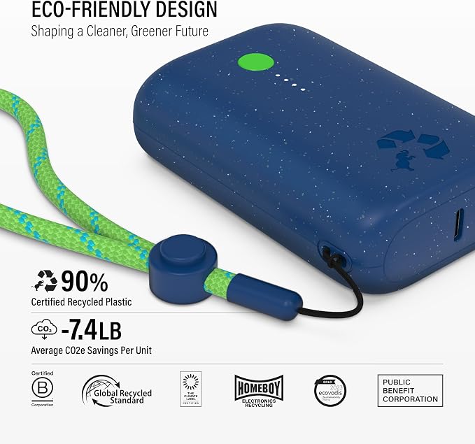 Nimble Champ Portable Charger, 000mAh Power Bank Fast Charging, 20W Dual USB-C - Image 7