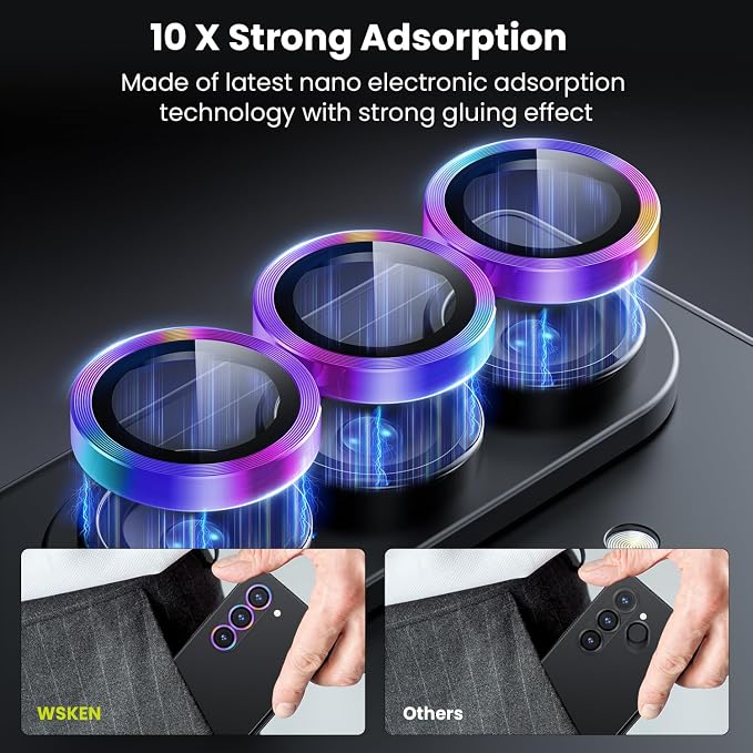 WSKEN for Z Fold 7 Camera Lens Protector Case Cover - Image 3