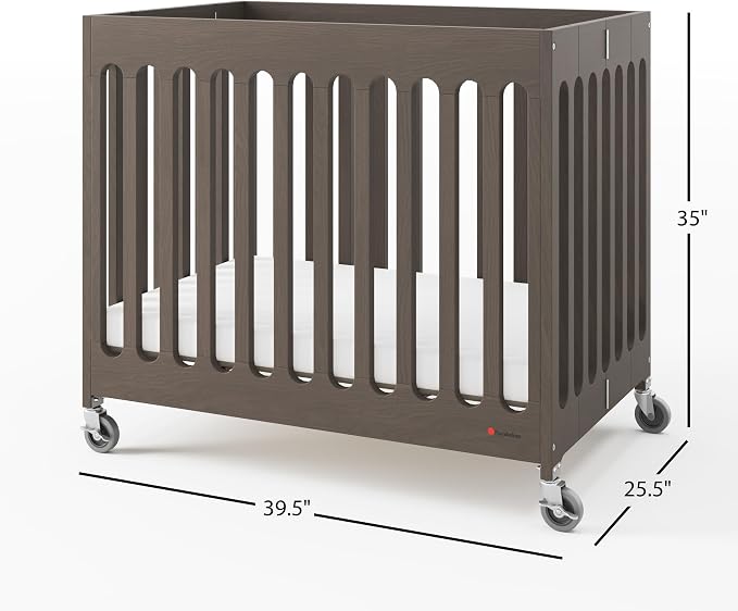 Foundations Boutique Folding Hotel Crib and Sheet Bundle - Image 7