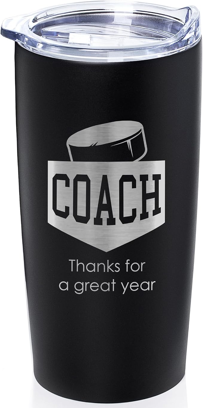 Lifetime Creations Engraved Hockey Coach Tumbler: Hockey Coaches Gifts by LifetimeCreations