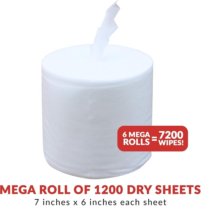 Dry Wipes Refill Set: 7200 Wipes: Make Your Own Wet Wipes Using Your Preferred - Image 5