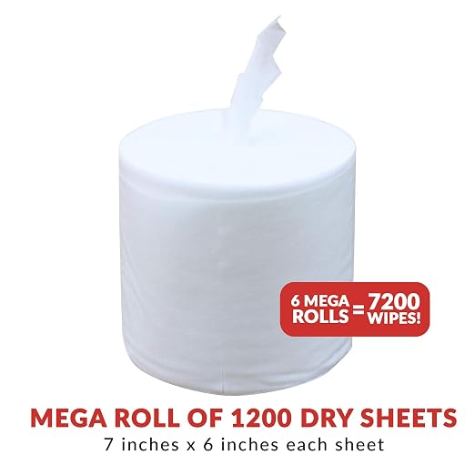 Dry Wipe Kit: 7200 Wipes: Make Your Own Wet Wipes Using Your Preferred Cleaning - Image 4