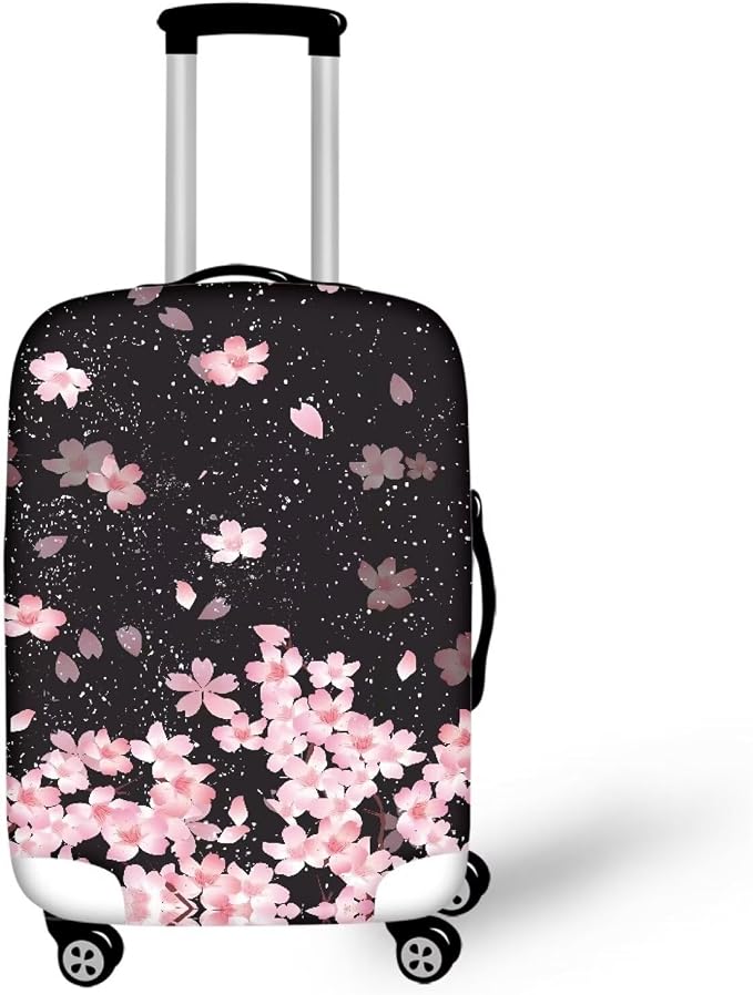 Cherry Blossom Luggage Covers Protector Elastic Trolley Baggage Case Fit 22-25 by Dremagia