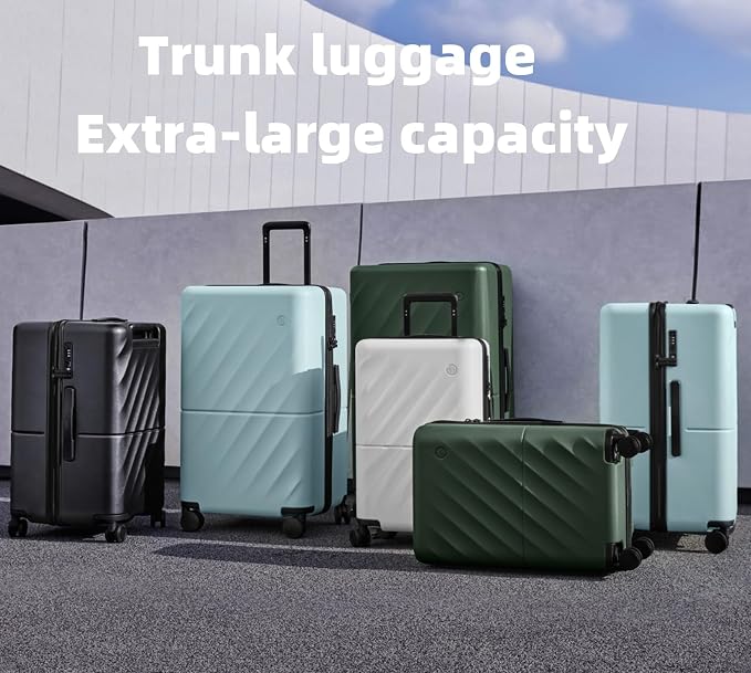 Trunk Luggage 26 Inch, Medium Checked Luggage - Image 8