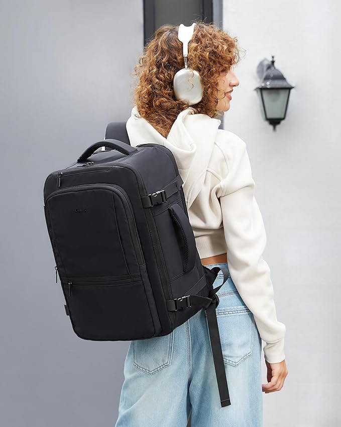 LOVEVOOK Travel Backpack for Women & Men, 50L Large Carry On Backpack Airline - Image 2