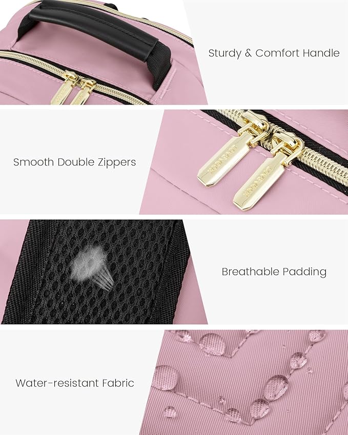 LOVEVOOK Laptop Backpack Purse for Women, Work Travel Computer Bags, College - Image 9