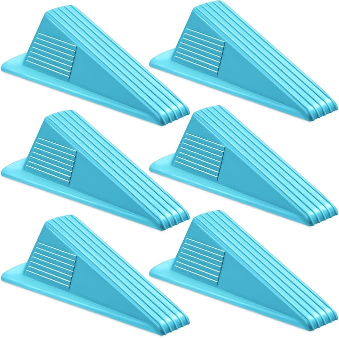 Frienda 6 Pcs Jumbo Door Stoppers Heavy Duty Door Stopper Tall up to 2inch Tall by Frienda