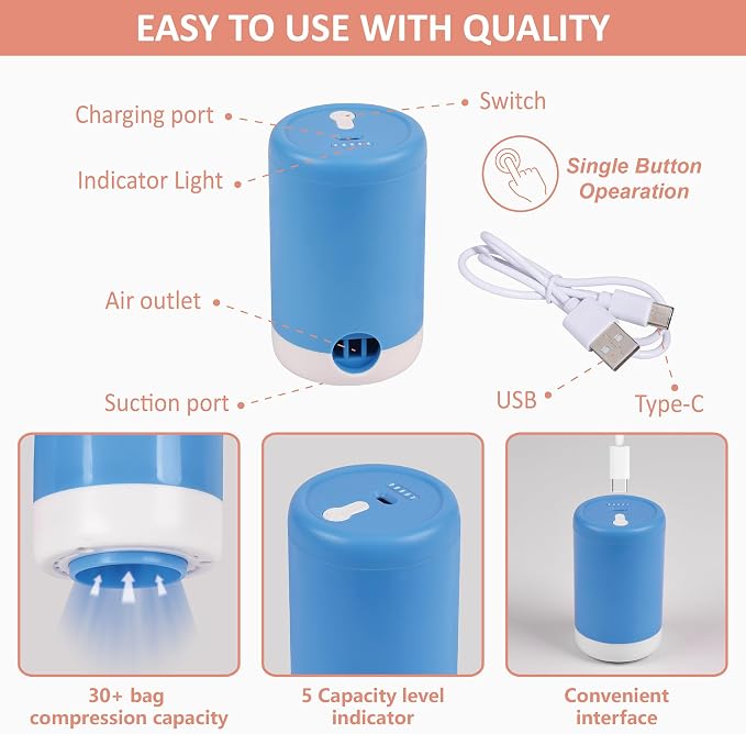 Cozy Essential 16 Pack Vacuum Storage Bags - Image 5