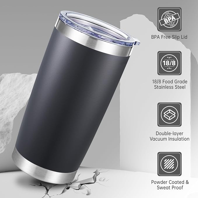 20 oz Tumblers Bulk Stainless Steel Tumbler - Image 3