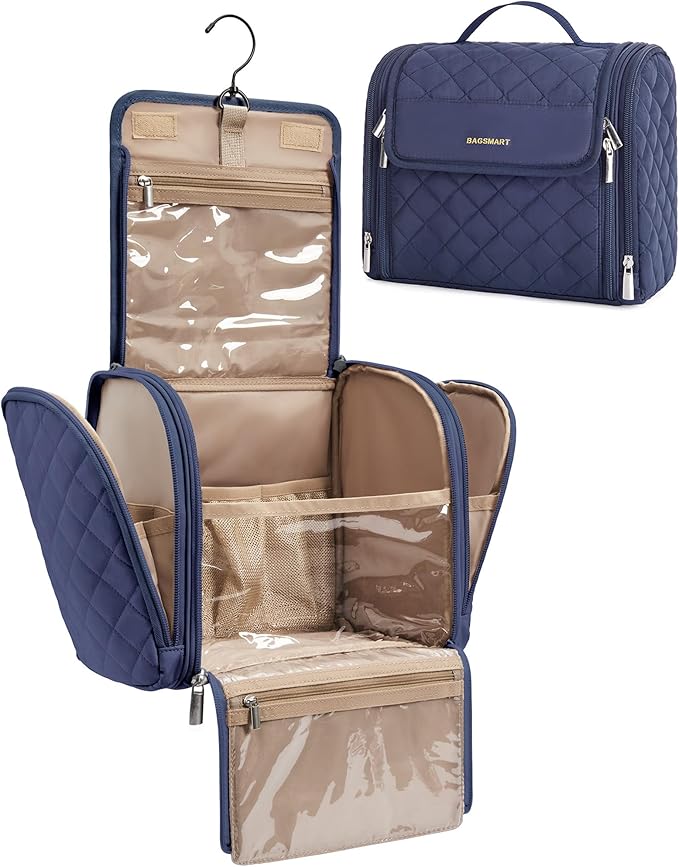 BAGSMART Makeup Bag for Women by BAGSMART