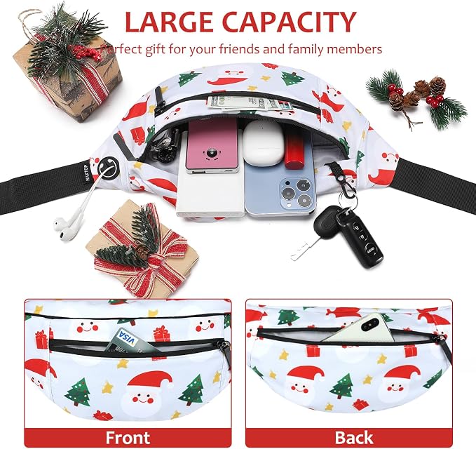 MAXTOP Large Crossbody Fanny Pack - Image 3
