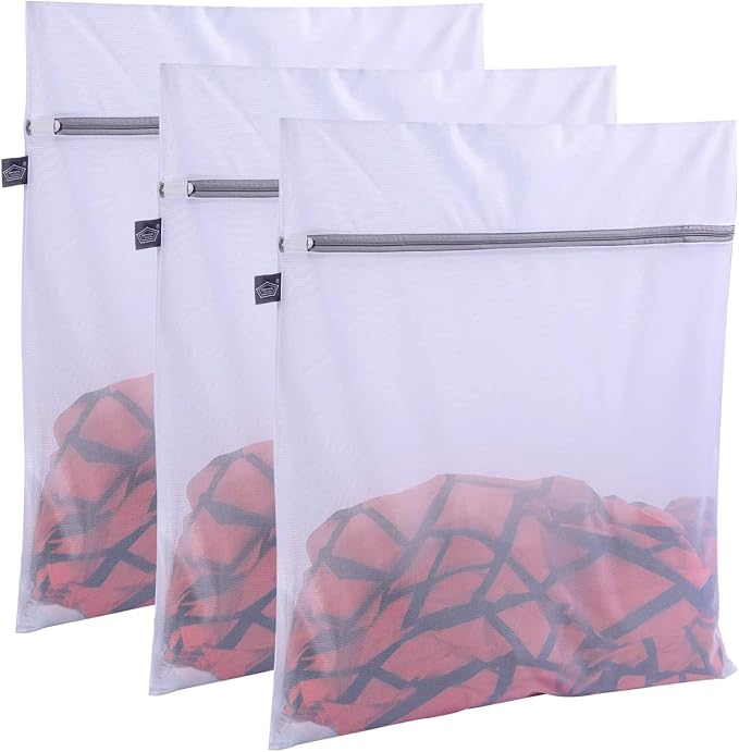 Kimmama Laundry Bag Mesh Wash Bags, Washing Machine Wash Bag, Net Washer Sack by Kimmama