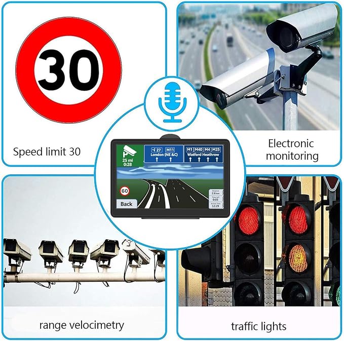 GPS Navigation for Car, 2025 Map 7 inch Touch Screen Car GPS, Voice Turn - Image 5