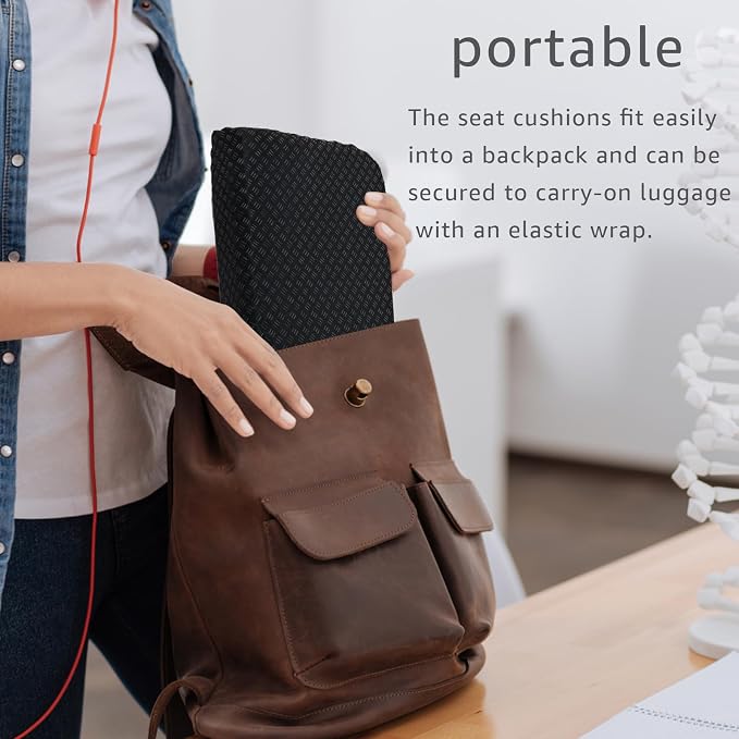 New Upgraded Portable Seat Cushion Foldable Travel Cushion, - Image 6