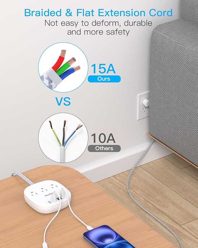 Cruise Essentials 2025, One Beat Travel Power Strip - Image 5