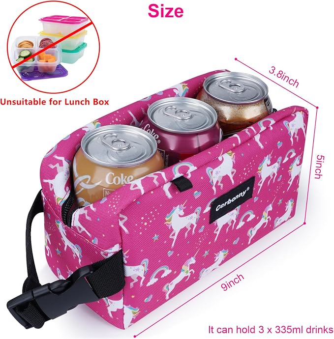 Cerbonny Small Cooler Bag Freezable Lunch Bag - Image 2